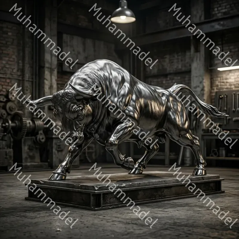 Chrome Animal Sculpture Generator