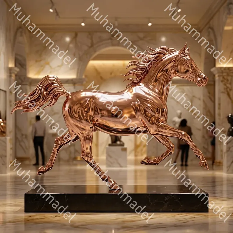 Chrome Animal Sculpture Generator
