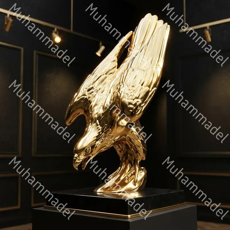 Chrome Animal Sculpture Generator