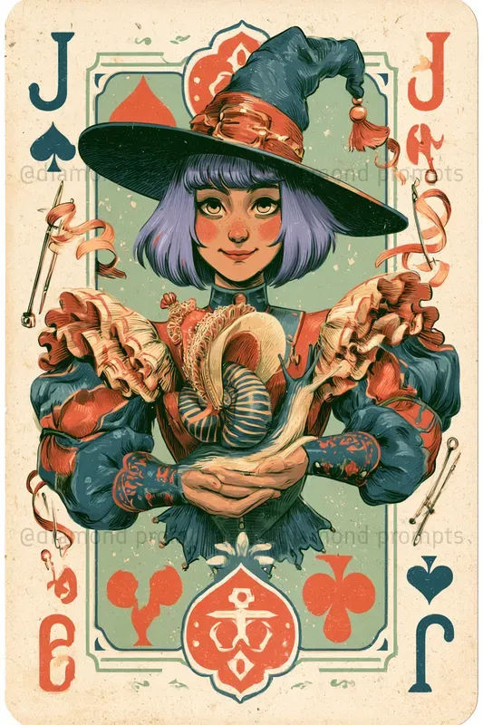 Odd Witch Cards