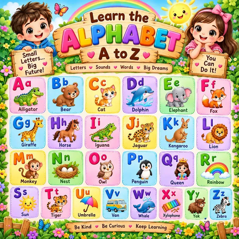 Cute Classroom Learning Posters