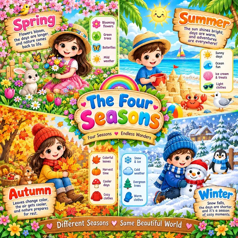 Cute Classroom Learning Posters