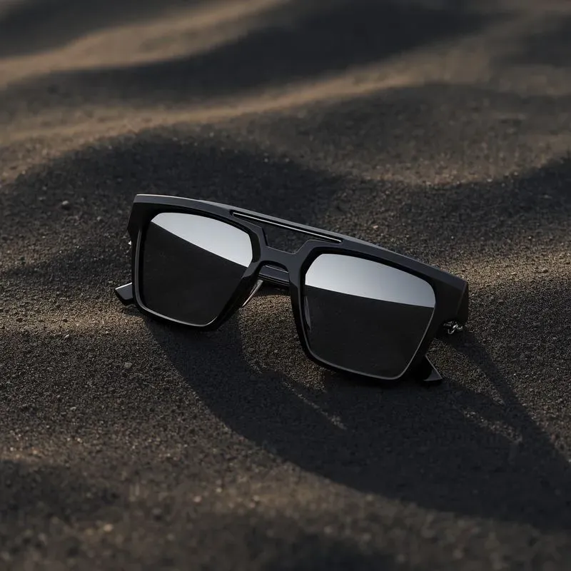 Luxury Sunglasses On Desert Sand