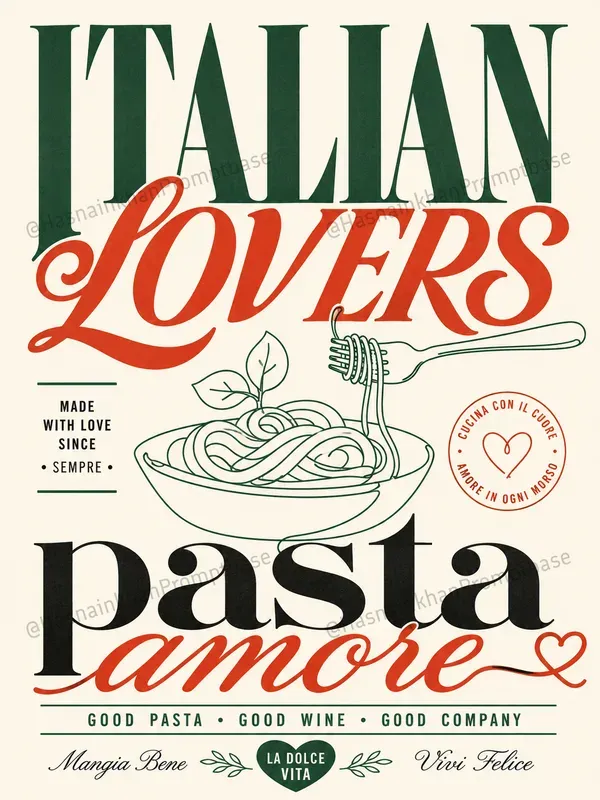 Modern Retro Typography Posters