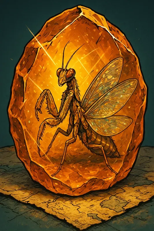 Comicstyle Amber Fossils Series