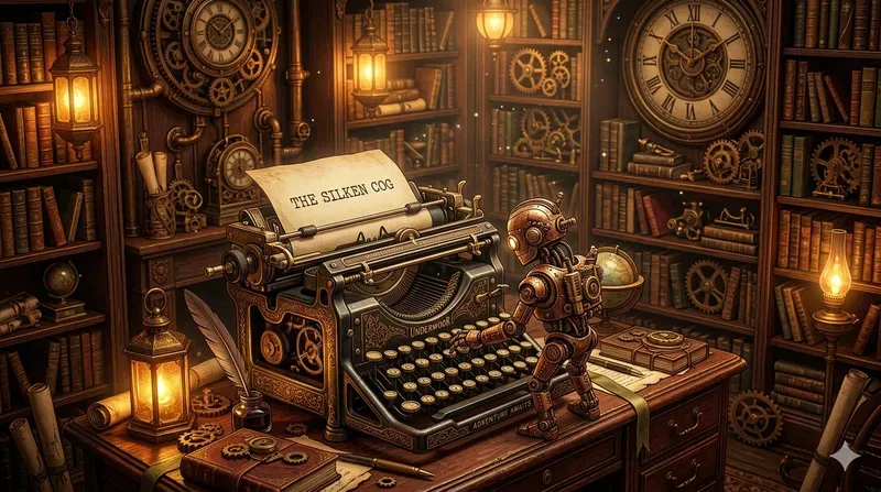 Steampunk Lofi Cyborg Desktop Wallpapers