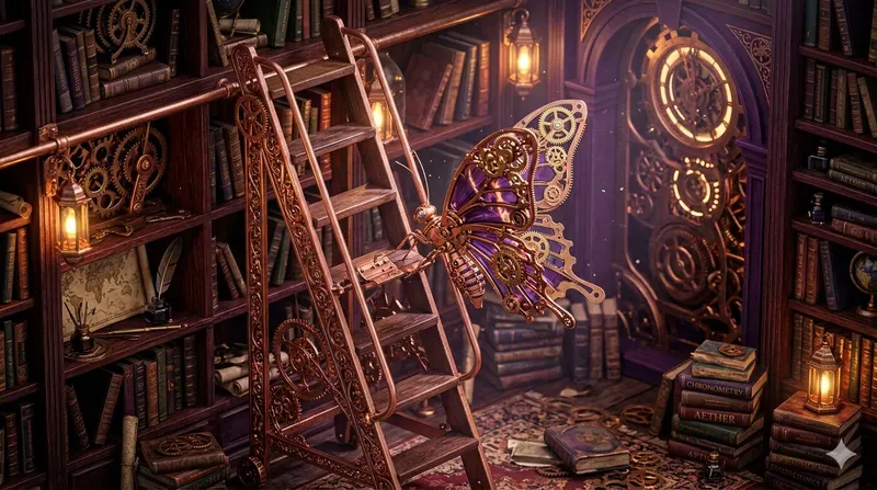 Steampunk Lofi Cyborg Desktop Wallpapers