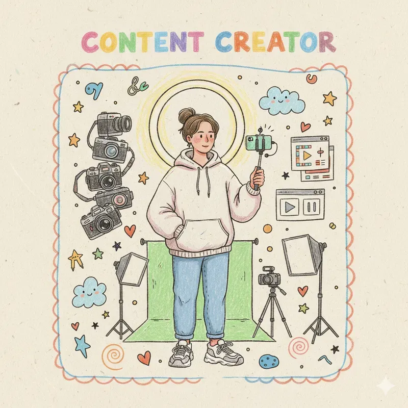 Creative Career Doodle Artworks
