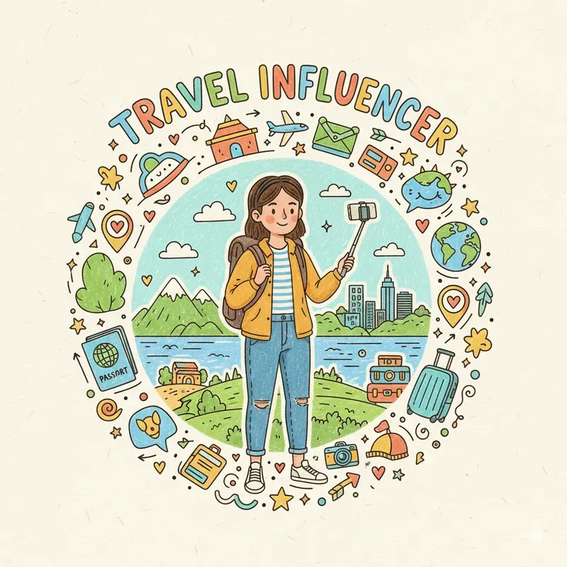 Creative Career Doodle Artworks