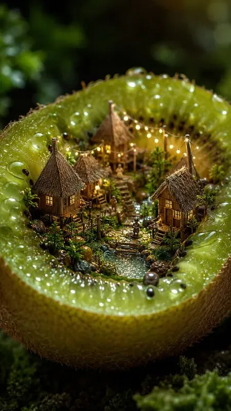 Miniature Fruit Villages