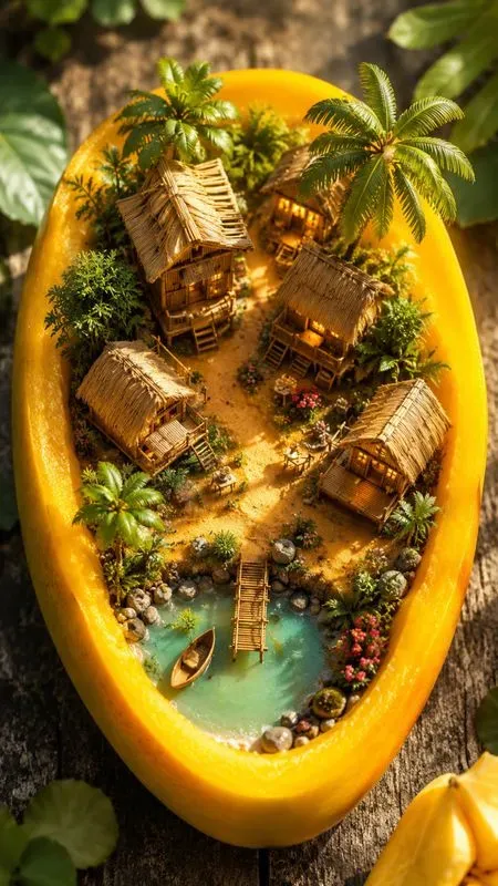 Miniature Fruit Villages