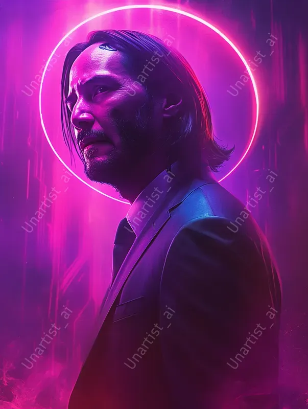 Stunning Synthwave Portraits