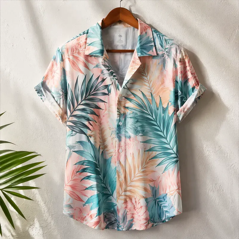 Tropical Floral Summer Shirt Mockups