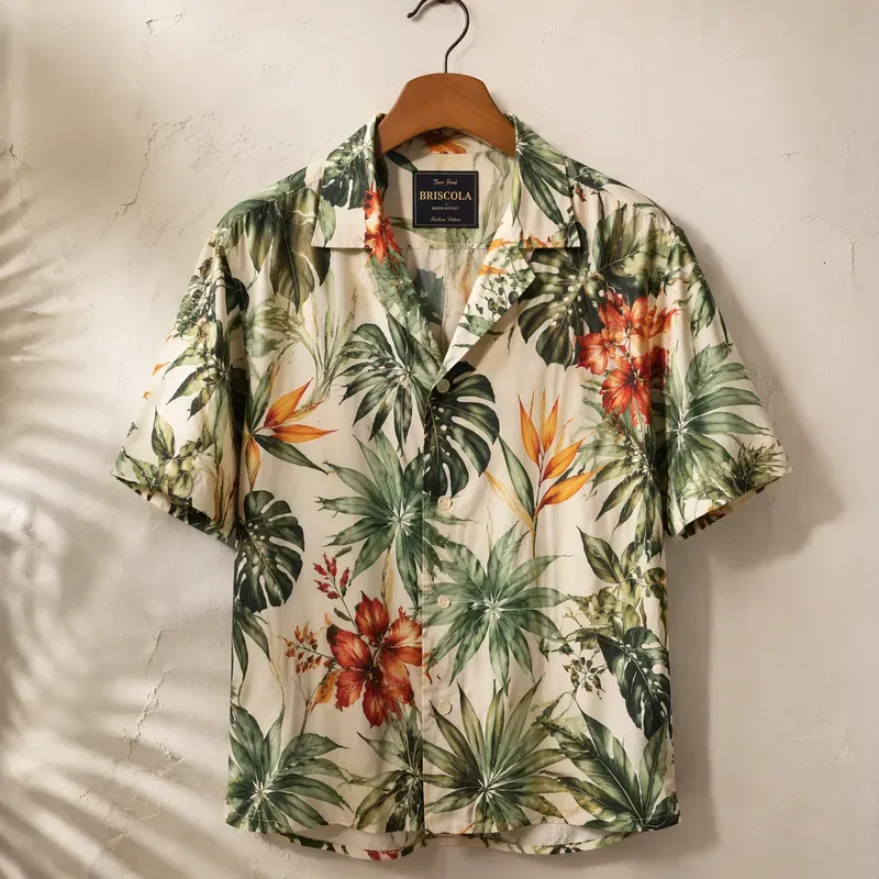Tropical Floral Summer Shirt Mockups