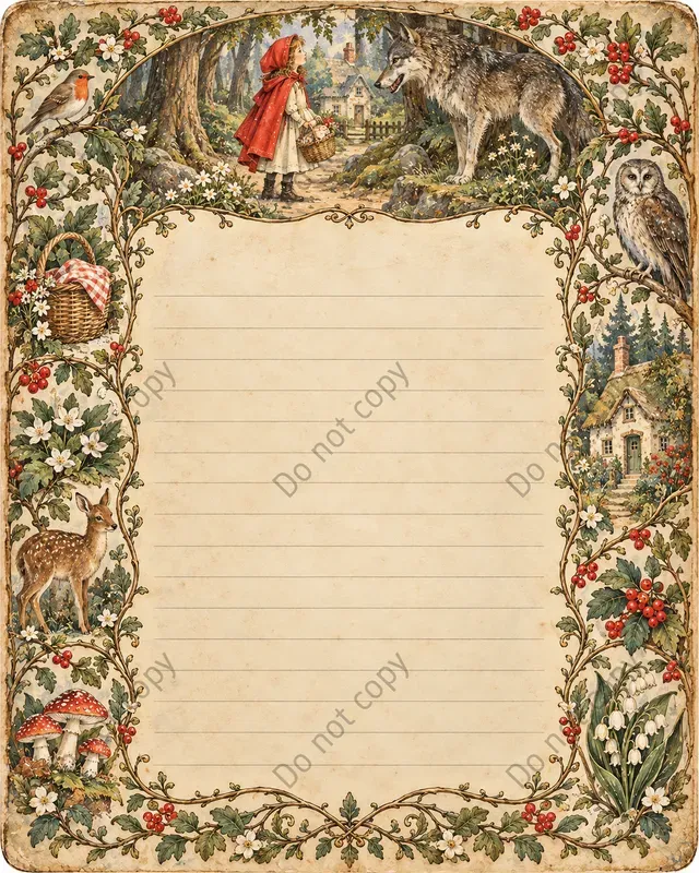 Whimsical Fairytale Journal Pages