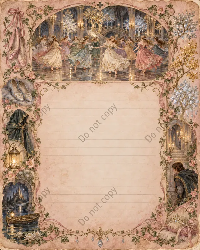 Whimsical Fairytale Journal Pages