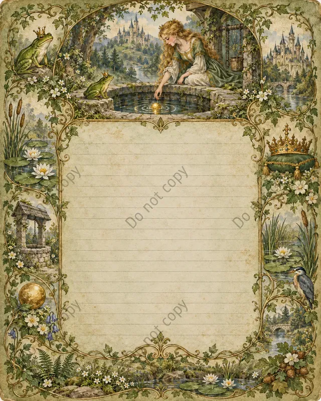 Whimsical Fairytale Journal Pages