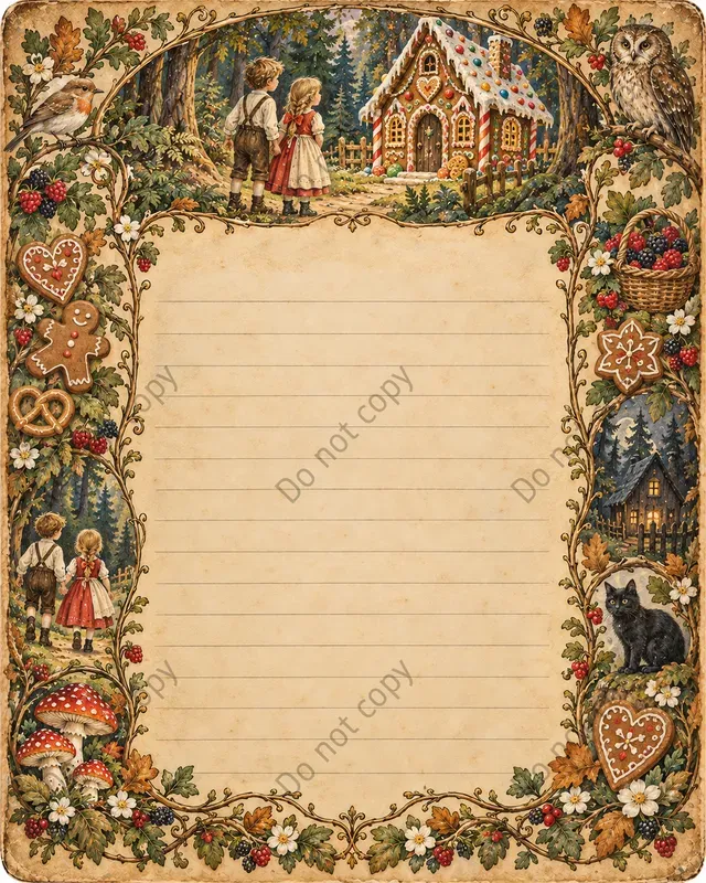 Whimsical Fairytale Journal Pages