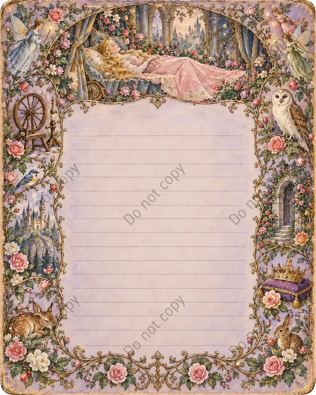 Whimsical Fairytale Journal Pages