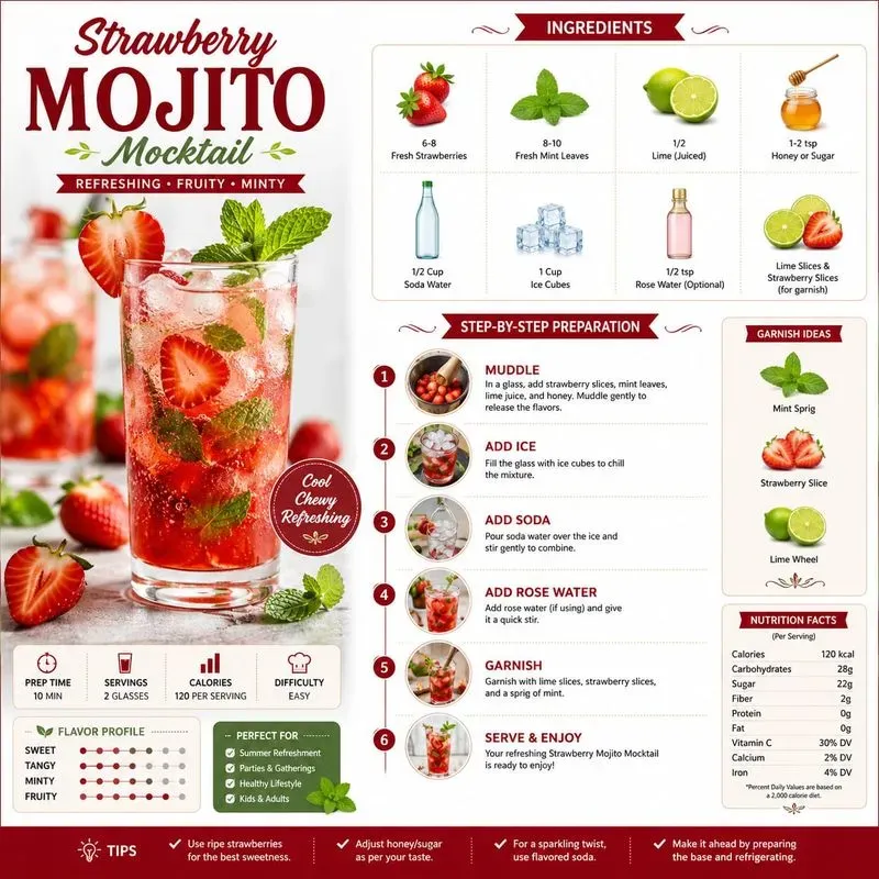 Premium Drink Recipe Cards