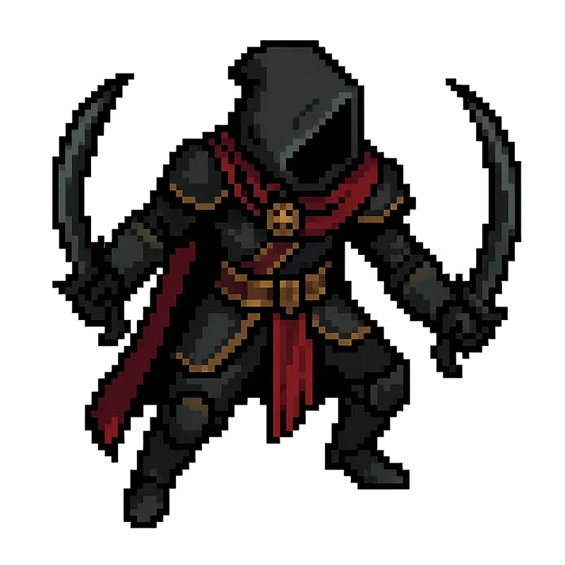 32bit Dark Fantasy Hero Icons
