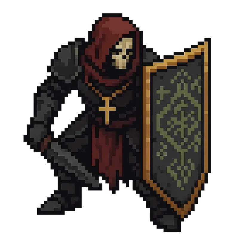 32bit Dark Fantasy Hero Icons