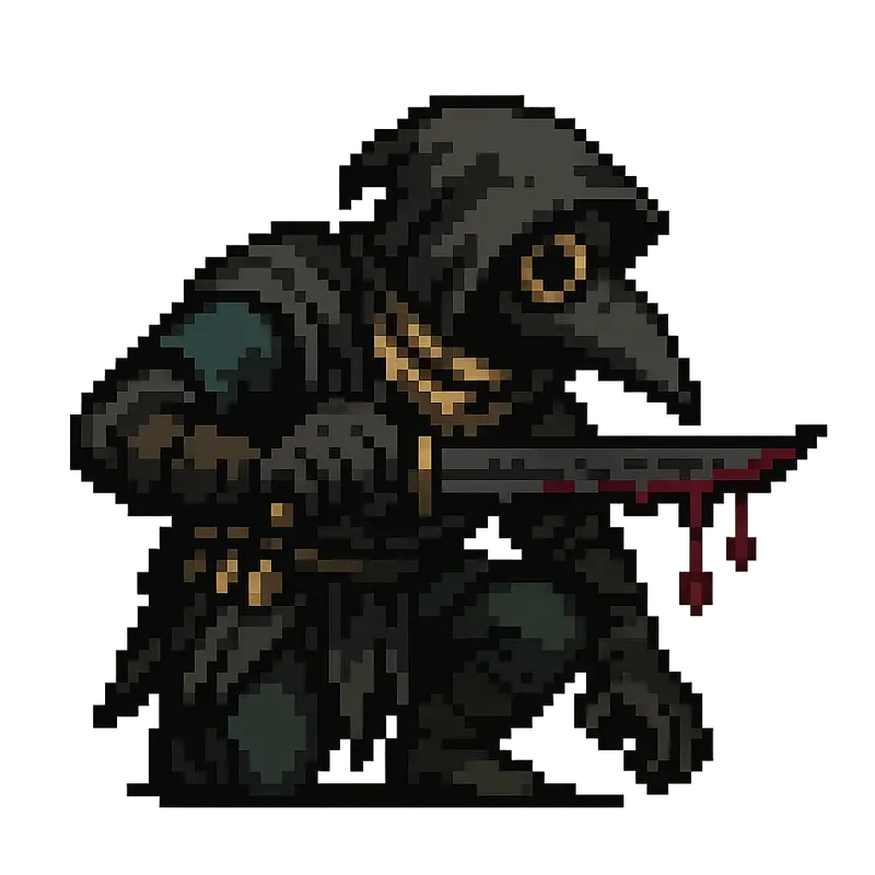 32bit Dark Fantasy Hero Icons