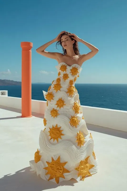 Avantgarde Paper Fashion