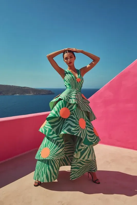 Avantgarde Paper Fashion
