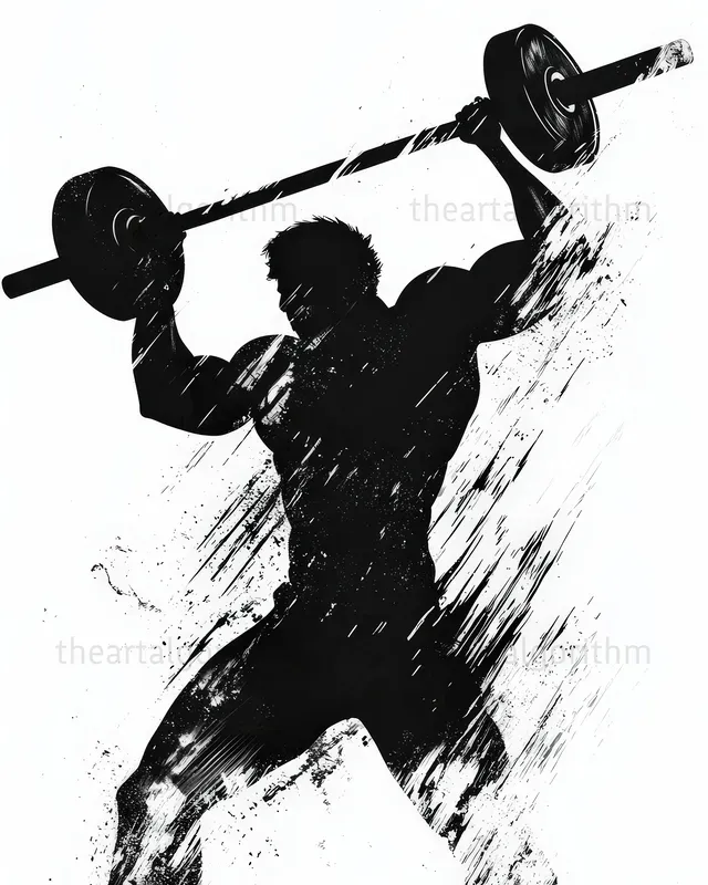 Dynamic Silhouettes Ink Illustrations