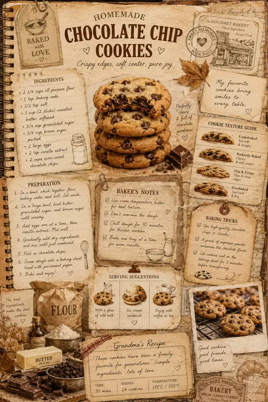 Vintage Recipe Storyboards
