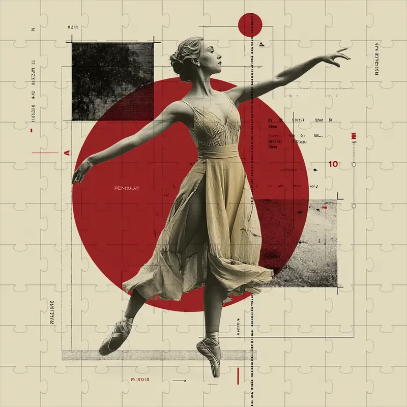Collage Editorial Vintage Minimal
