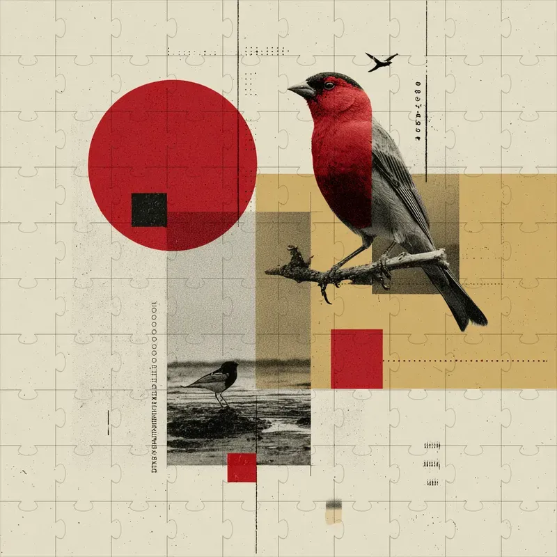 Collage Editorial Vintage Minimal