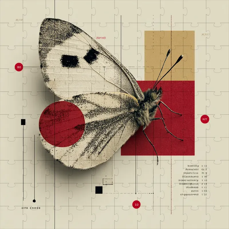 Collage Editorial Vintage Minimal