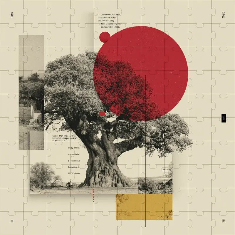 Collage Editorial Vintage Minimal