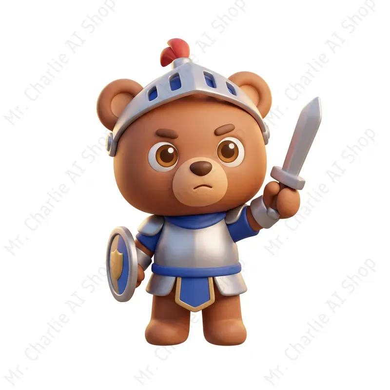 Soft 3D Storybook Character Generator