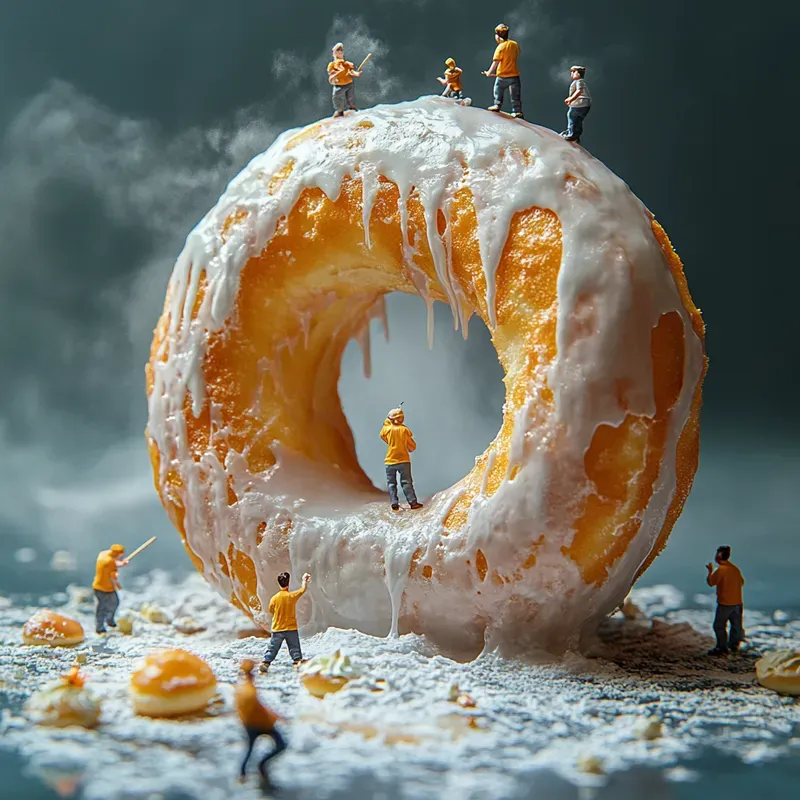 Miniature Surrealism Food Adventures