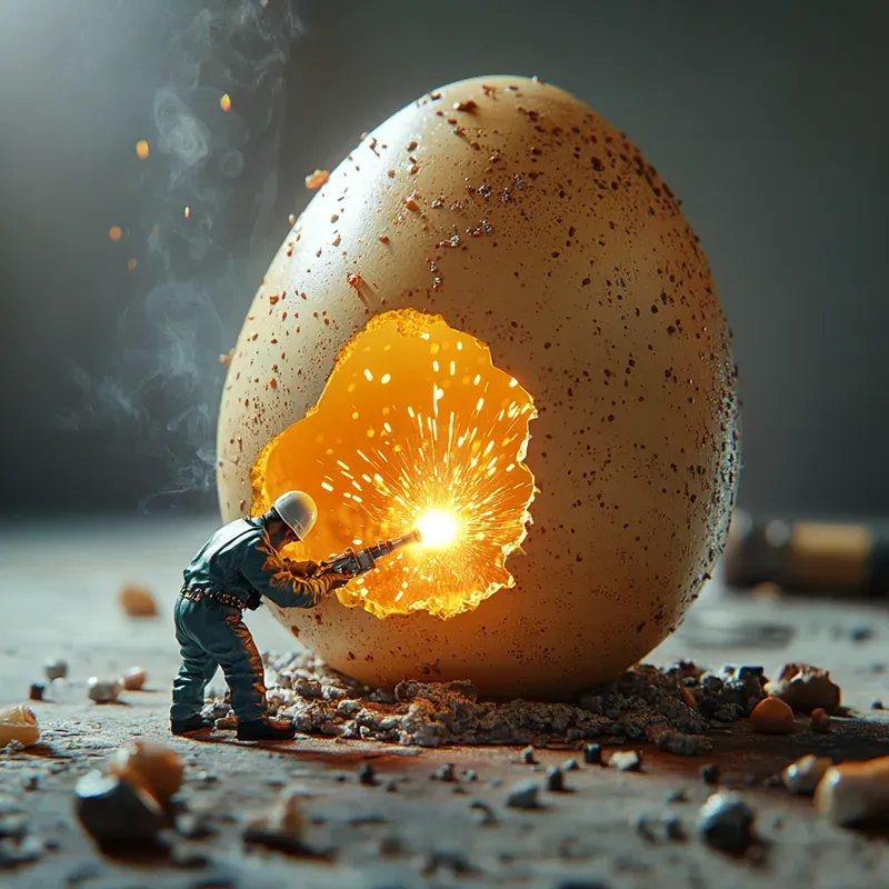 Miniature Surrealism Food Adventures