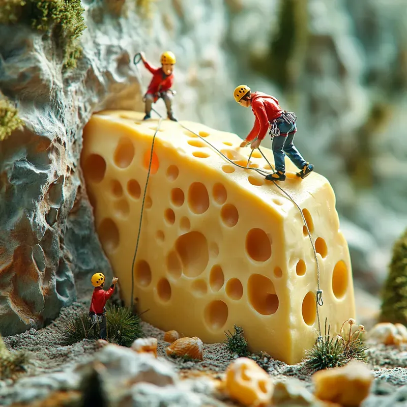 Miniature Surrealism Food Adventures