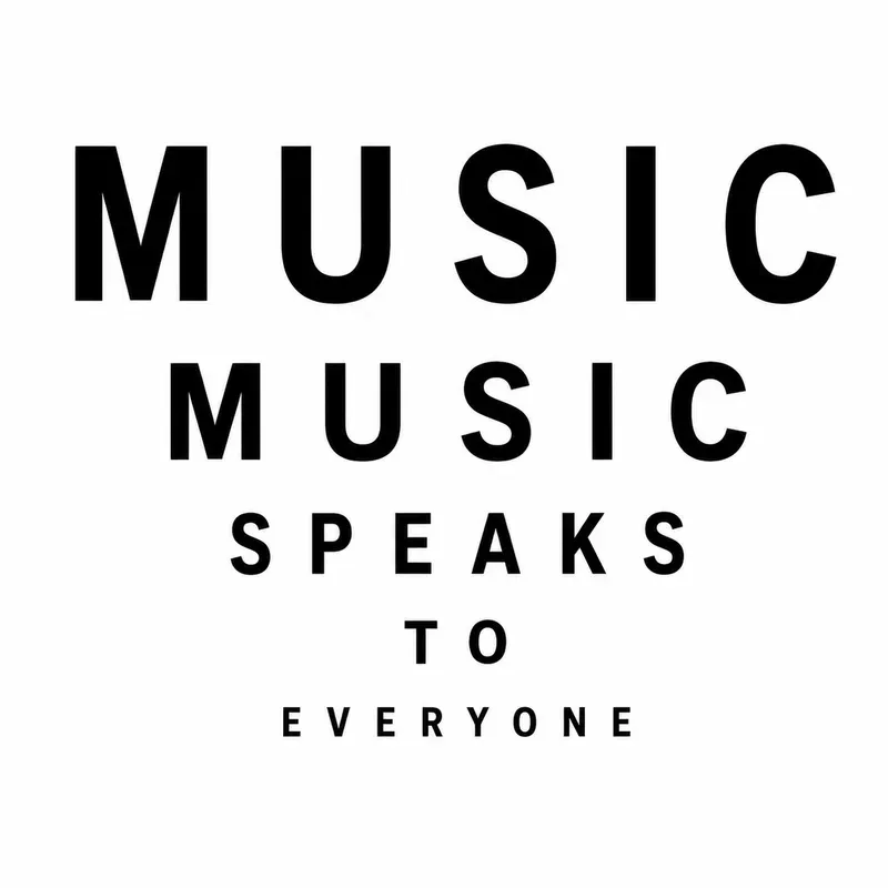 Minimalist Eye Chart Typography Art