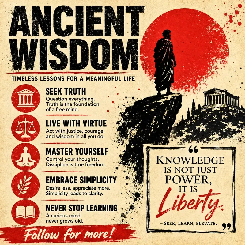 Vintage Infographic Motivational Posters