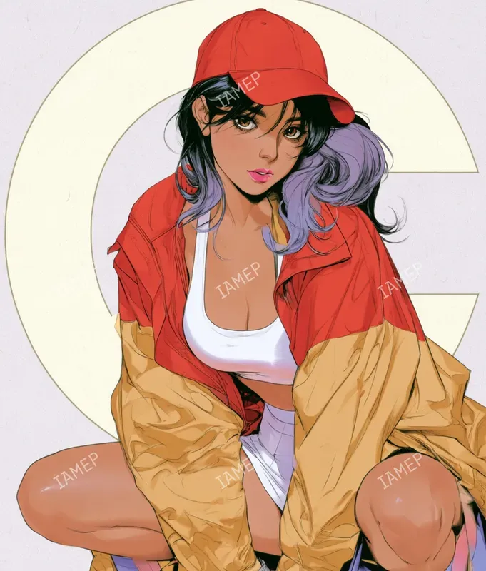 Japanese Fashion Anime Portraits