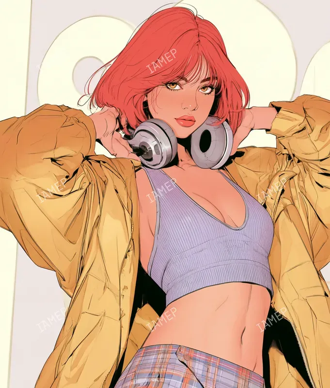Japanese Fashion Anime Portraits