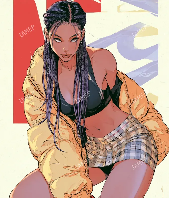 Japanese Fashion Anime Portraits