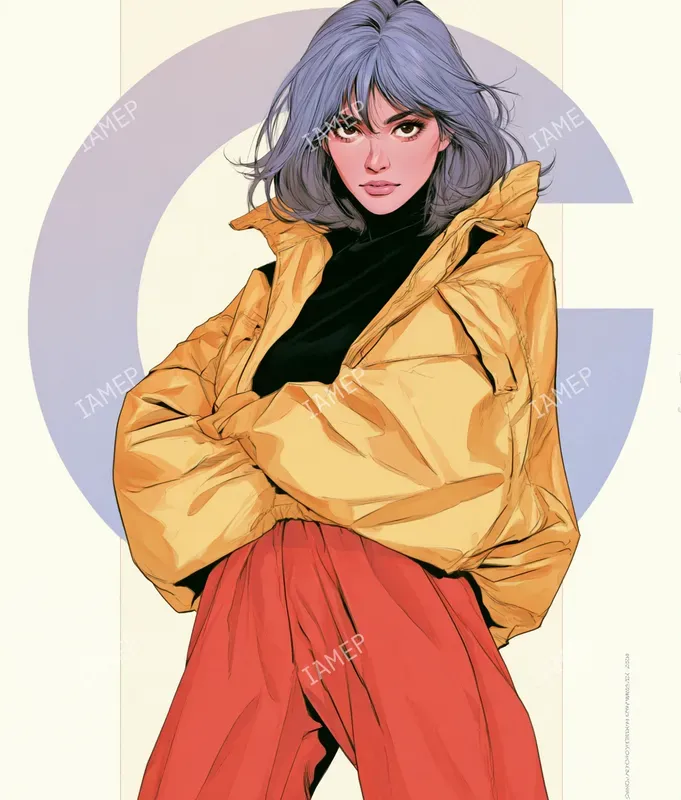 Japanese Fashion Anime Portraits