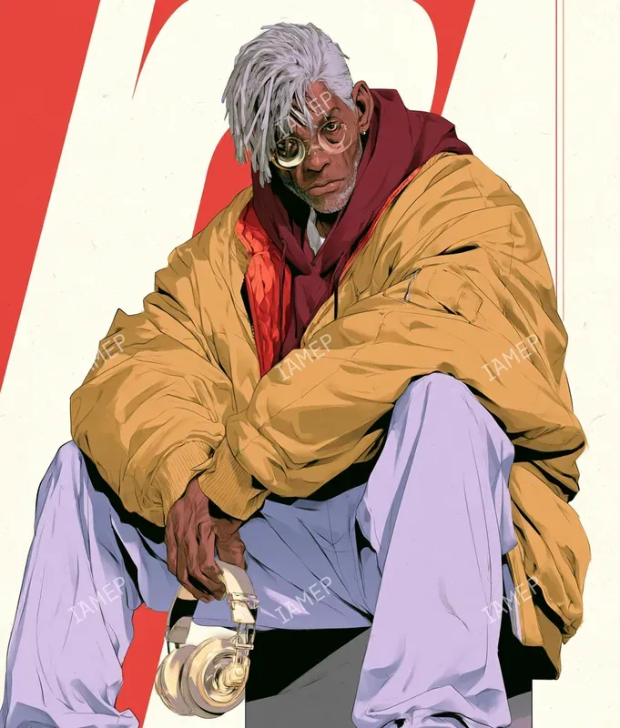 Japanese Fashion Anime Portraits