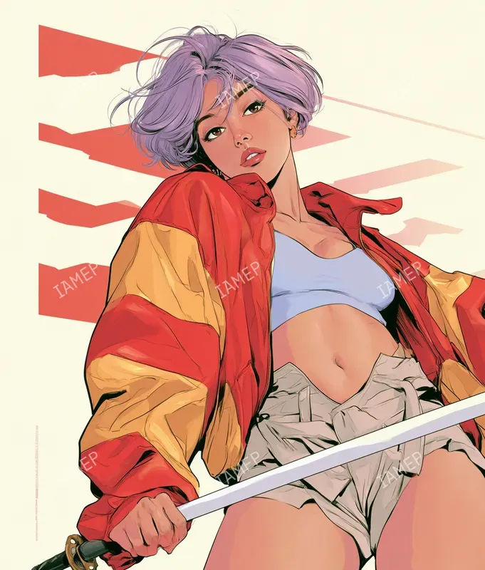 Japanese Fashion Anime Portraits