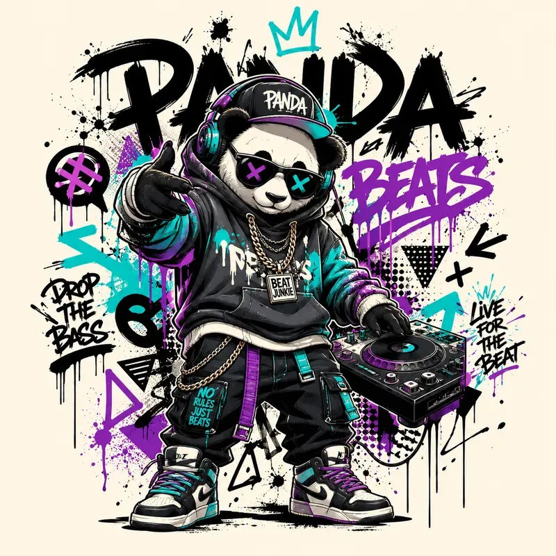 Graffiti Streetwear Mascots