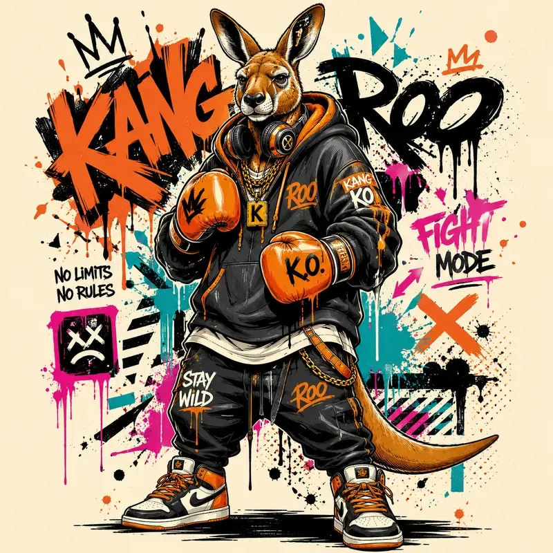 Graffiti Streetwear Mascots