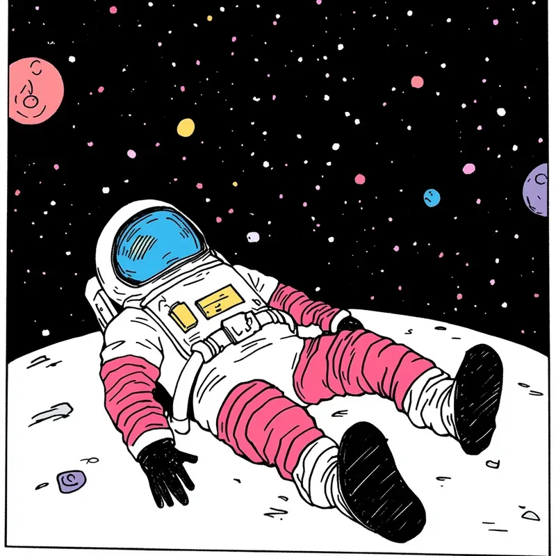 Cartoonstyle Scifi Illustrations